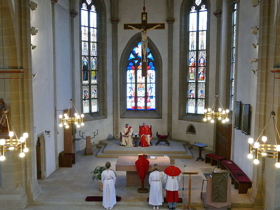 Karfreitgasliturgie und Karfreitagsprozession in Naumburg (Foto: Karl-Franz Thiede)